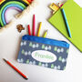 Cute Monster Personalised Pencil Case, thumbnail 4 of 8