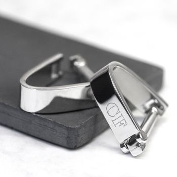 Personalised Wrap Around Cufflinks, 4 of 6