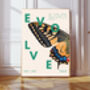 Butterfly Evolve Art Print, thumbnail 1 of 3