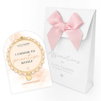 Affirmations Bracelet Prioritise Myself, 3 of 4