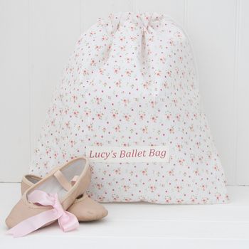 Personalised Wipe Clean Ballet Bag, 2 of 3