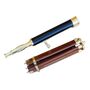 Black Leather And Brass Table Top Telescope, thumbnail 2 of 7