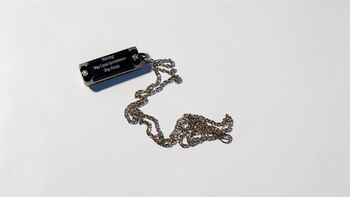 Personalised Mini Harmonica Necklace Or Keychain Gift, 8 of 11