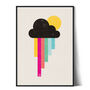 Rainbow Cloud Print, thumbnail 1 of 2