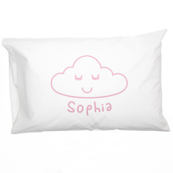 Children's Personalised Cloud Pillow Case, 8 of 11