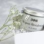 Personalised Christening Charm Candle, thumbnail 2 of 4