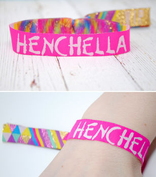 Festival Hen Party Wristband Favours, 7 of 9