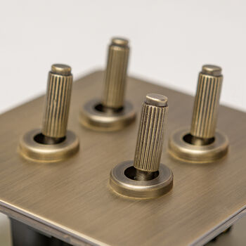 Antique Brass Switches And Sockets, 4 of 11