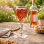 Personalised Bow Wine Glass Gift Boxed, thumbnail 1 of 5
