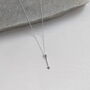 Sterling Silver Arrow Charm Necklace, thumbnail 2 of 7