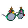 Set Of Two Glitter Christmas Tree Novelty Glasses, thumbnail 2 of 4