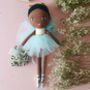 Handmade Ballerina Fabric Doll 39cm, thumbnail 4 of 4