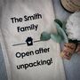 Open After Unpacking New Home Wine Bottle Bag, thumbnail 3 of 3