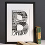 Bristol Print Graduation Gift, thumbnail 1 of 6