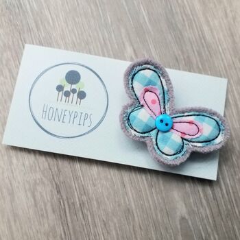 Embroidered Butterfly Brooch, 3 of 7