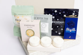 'Relax Box' Wellbeing Gifts Letterbox Gift Self Care, 3 of 8