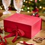 Personalised Luxury A5 Red Gift Box, thumbnail 1 of 7