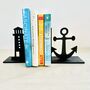 Lighthouse And Anchor Bookends, thumbnail 1 of 2