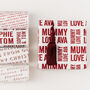 Christmas Letterpress Personalised Wrapping Paper, thumbnail 4 of 4