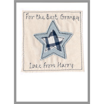 Personalised Star Father's Day Card For Dad / Grandad, 2 of 12