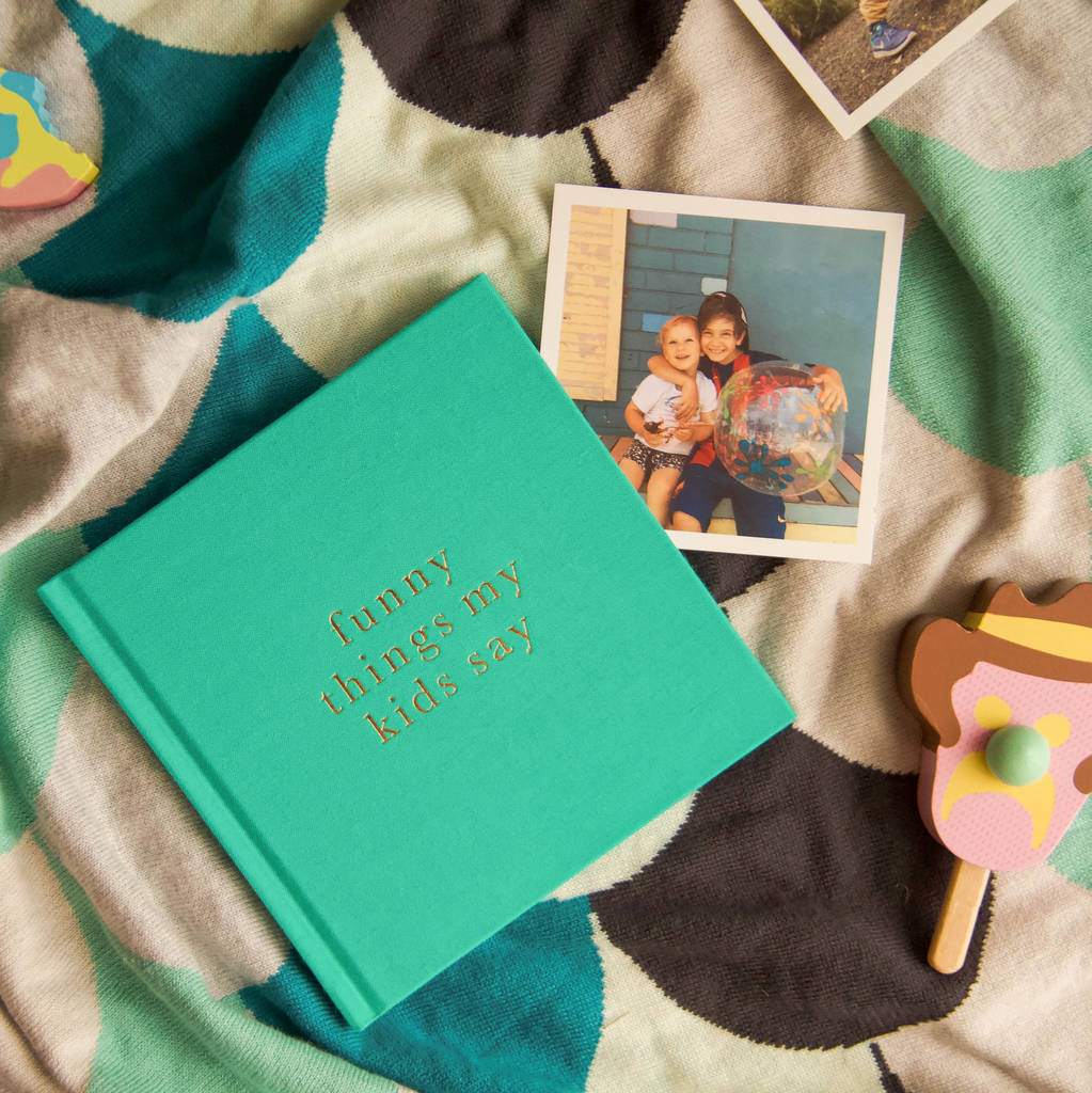 Memory Book For The Funny Things My Kids Say By meminio