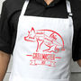 Personalised Pig 'Grill Master' Apron, thumbnail 2 of 10