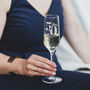 50th Birthday Personalised Champagne Glass, thumbnail 4 of 6