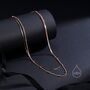 Double Layer Necklace With Satellite And Snake Chain, thumbnail 2 of 11