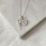 Sterling Silver Engraved Memorial Necklace, thumbnail 2 of 8