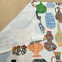 Vases And Ceramics Illustrated Tea Towel, thumbnail 4 of 4