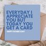 Funny Father's Day Card | Card For Him, thumbnail 1 of 3