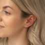 Toniná 14k Gold Vermeil Stud Earrings, thumbnail 4 of 7