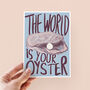 World Is Your Oyster Congratulations Card, thumbnail 1 of 4