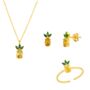 Pineapple Sterling Silver Jewellery Gift Set, thumbnail 2 of 8