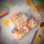 Personalised Wild Flower Birthday Cake Biscuit Gift, thumbnail 3 of 4