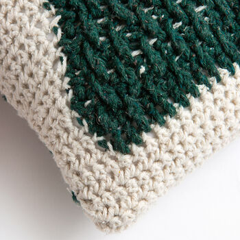 Oh Christmas Tree Cushion Crochet Kit, 4 of 8