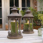 Round Metal Garden Lantern, thumbnail 1 of 2