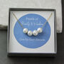 Floating Pearls Special Milestone Birthday Necklace, thumbnail 1 of 10