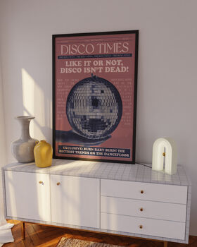Disco Newspaper Poster, 7 of 9