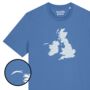 British Isles Wild Swimming Organic T Shirt, thumbnail 1 of 3