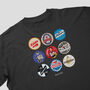 Formula One Legends Beer Mat Oversized T Shirt, thumbnail 6 of 10