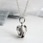 Sterling Silver Elephant Necklace, thumbnail 2 of 6