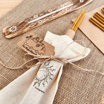 Golden Amber Incense Sticks – Warm Vanilla And Floral Home Fragrance, 9 of 9