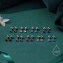 Sterling Silver Extra Tiny 3mm Cz Screw Back Earrings, thumbnail 1 of 12