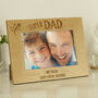 Super Dad Photo Frame Fathers Day Gifts, thumbnail 4 of 5