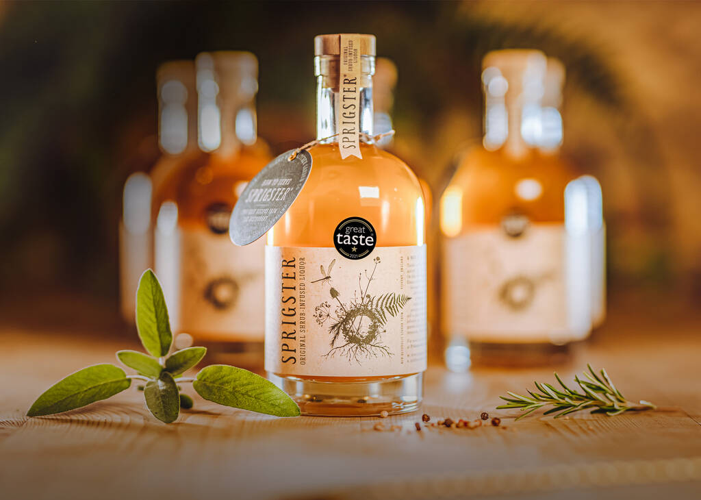 Sprigster Shrub Infusion Non Alcoholic Drink By Sprigster Drinks