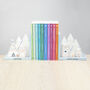 Personalised Kids Bear Camp Bookends, thumbnail 1 of 6