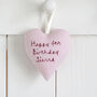 Personalised Age Birthday Heart Gift For Her, thumbnail 11 of 12
