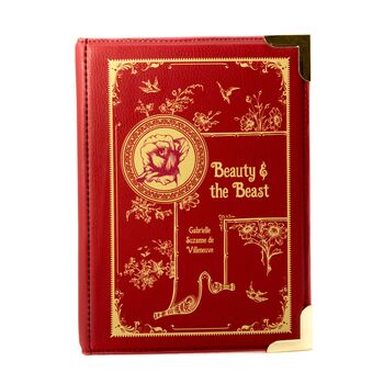The Beauty And The Beast Red Book Large Handbag, 5 of 8