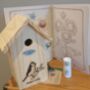 Bird Home And Sunflower Seeds Gift Set, thumbnail 1 of 7